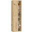 Ripustettava kylpyhuonekaappi VAMI W50, ruskea/beige, 50 × 170 × 30 cm