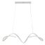 UTER-riippuva LED-valaisin, Valkoinen, 80 × 120 × 20 cm