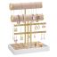 Koruteline SONGMICS, 2 rannetelinettä, Kultainen/ruskea, 15 × 22 × 29,2 cm