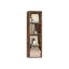 VASAGLE Custos bookshelf, 3 tiers, 30 × 106 × 24 cm