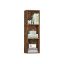 VASAGLE Custos bookshelf, 3 tiers, Brown, 24 × 94.8 × 30 cm