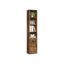 VASAGLE Custos bookshelf, 6-tier, with doors, 24 × 175 × 31.8 cm