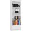 Free-standing shelf AKORD R60 CLP, 4 shelves and drawer, white, 60 × 180 × 35 cm