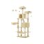Kissan raapimapuu 99,5x54,5x168cm, beige/beige
