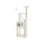 Kissan raapimapuu 67,3x52x165cm, beige/beige