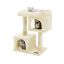 Raapimispuu 84 cm, beige
