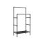 Vaateteline 83x45x157cm, musta