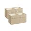 4 laatikon setti 30x30x30cm, beige