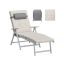 Aurinkotuoli SONGMICS GCB024GZ02, 58 × 183 × 97 cm