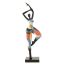 Sculpture of a dancing woman Mauro Ferretti, B, 11.5 × 38.5 × 9 cm