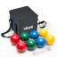 Bocce-pelisetti, 107 mm, 8 hartsipalloa, kantolaukku