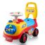 Детская машинка-каталка для детей 1-3 лет, с музыкальным рулем и ящиком для хранения.