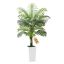 Keinotekoinen areca-palmu 1524 mm valkoisella ruukulla, sisä- ja ulkokoristeluun