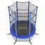 SONGMICS children's trampoline, with safety net, Ø 174 × 189 cm