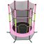 SONGMICS children's trampoline, with safety net, Ø 174 × 189 cm
