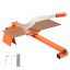 Vinyl floor cutter VEVOR FC1001, 10 mm cutting thickness, Black/orange, 85 × 25 × 14.5 cm