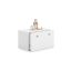 Lasten lipasto Inga 41.6x41.6x70.6cm, harmaa