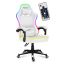 Игровое кресло HUZARO FORCE 4.4 RGB белого цвета