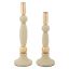 Set of candlesticks Strek, 2 pcs, 9.5 × 25 cm and 9.5 × 30 cm